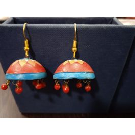 Wooden jhumka discount