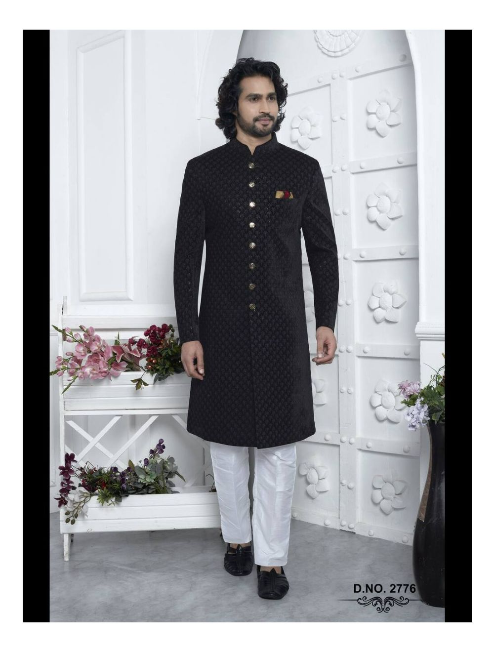 Indo western sherwani design best sale