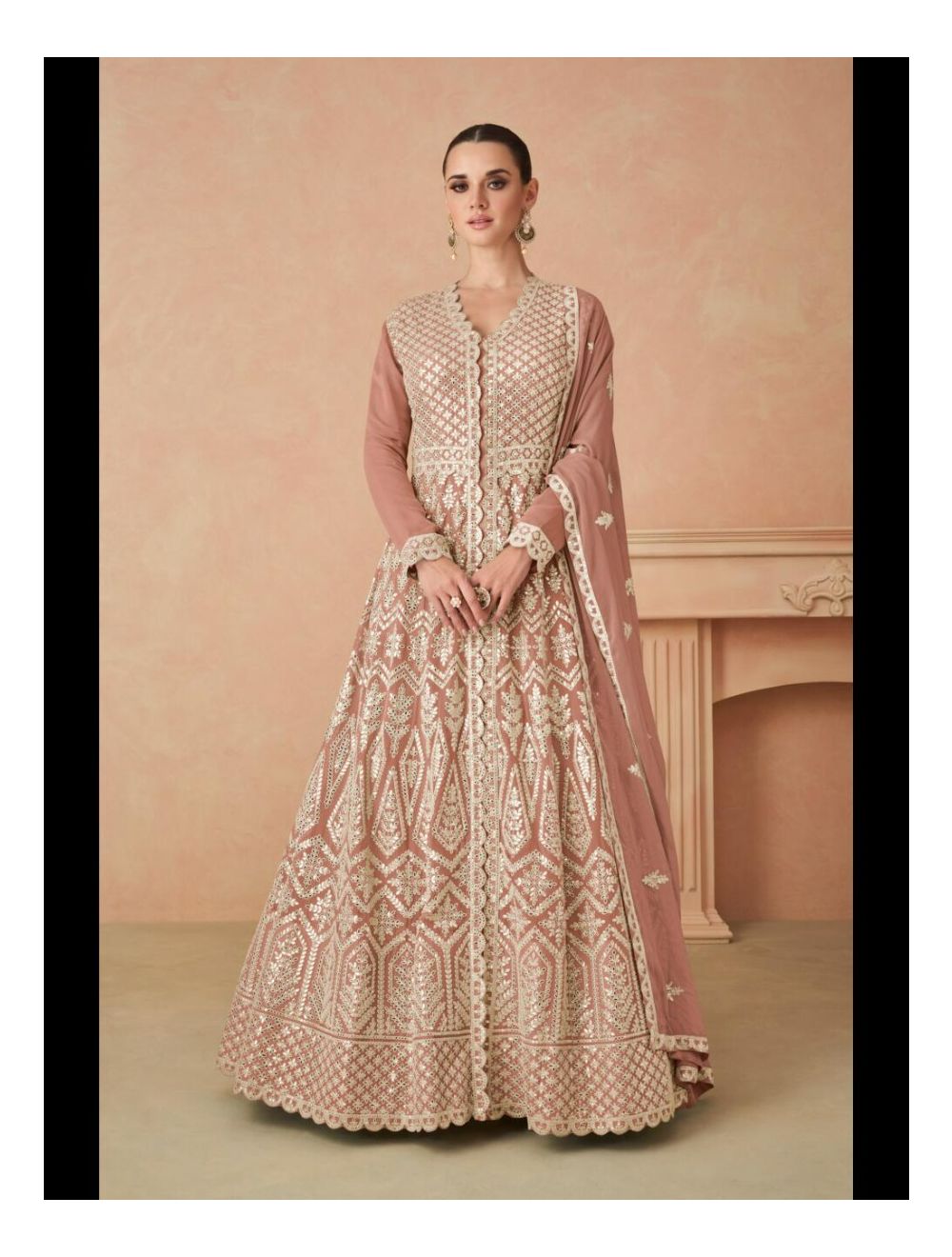 Floor length indo western dresses cheap
