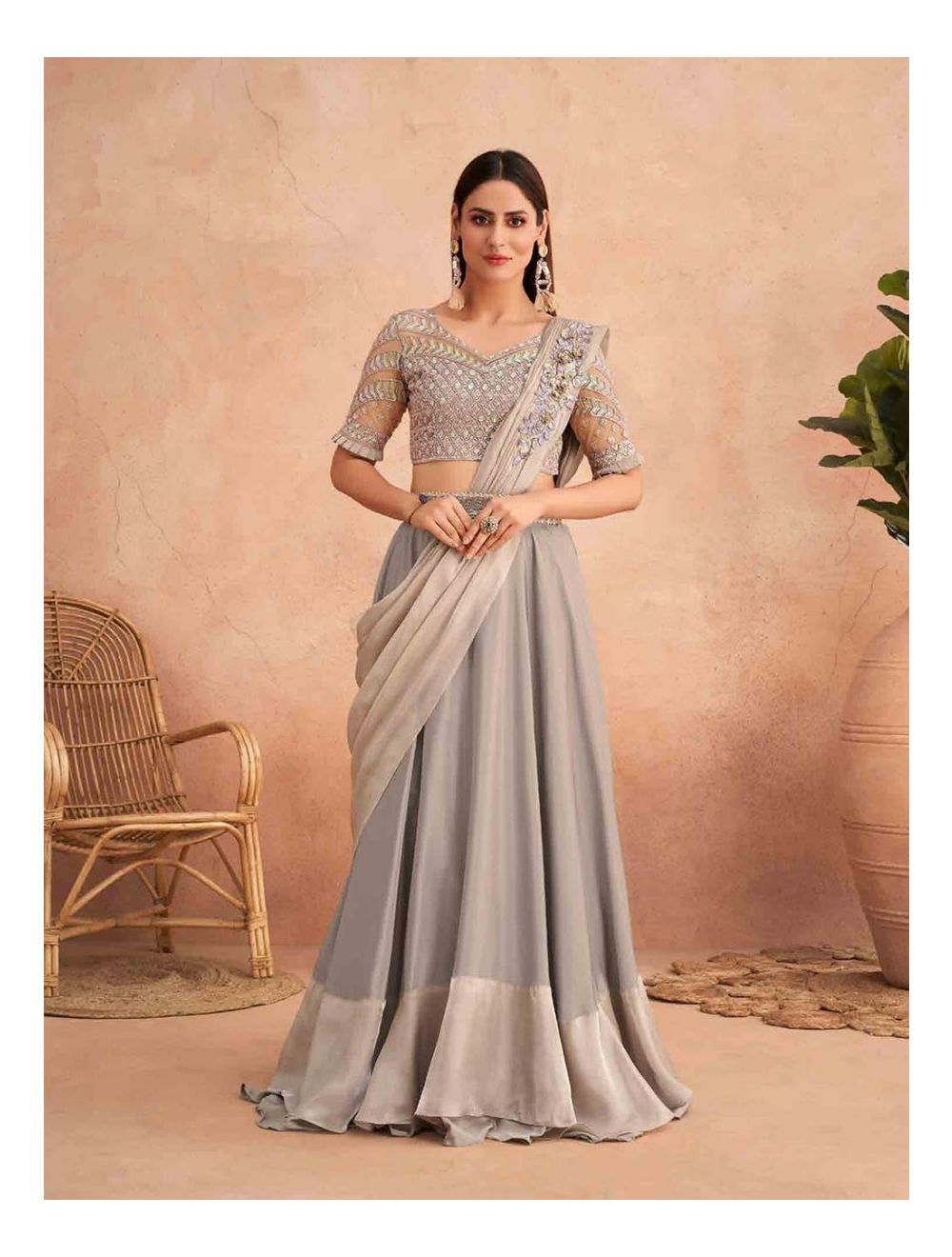 Lehenga Saree - Buy Designer Lehenga Style Saris Women Online US |  Heenastyle-hdcinema.vn