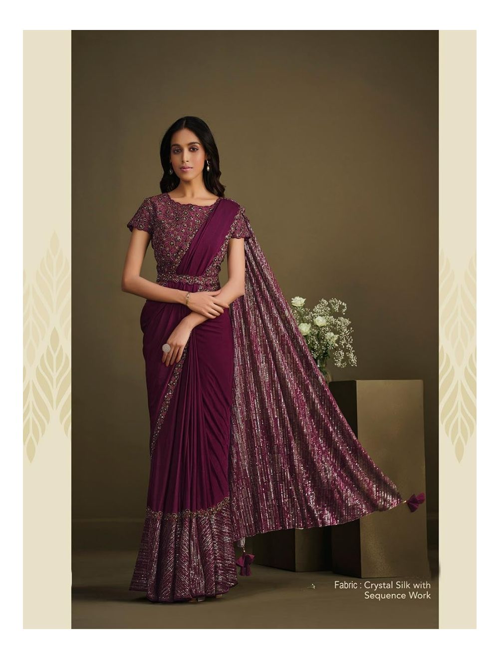 Shop Pleated Sarees Online in India at ONE MINUTE SAREE INDIA | by  Zoysacorrea | Medium