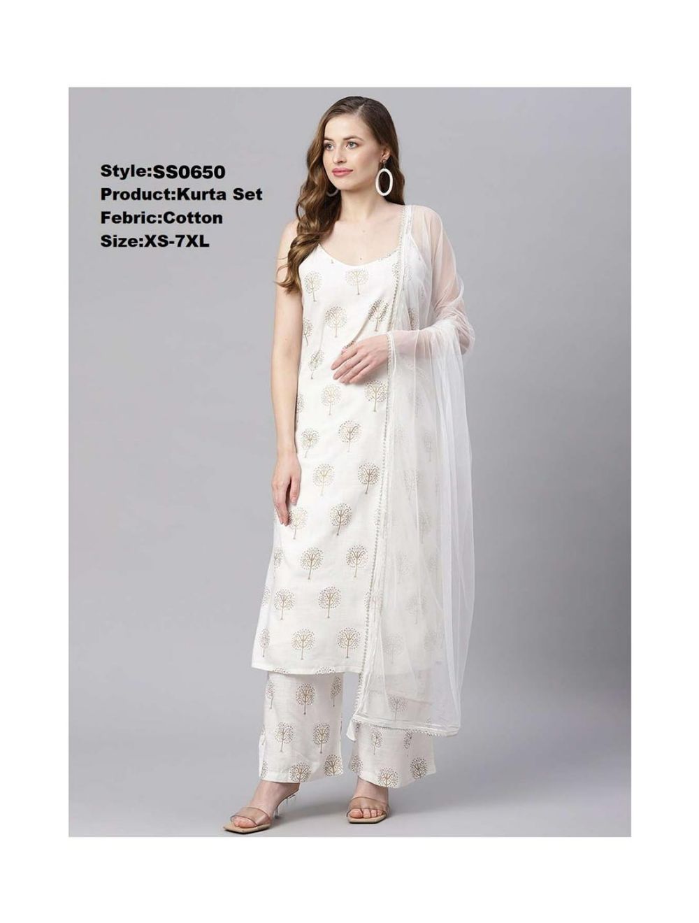 Party,Festival Anarkali Stylish Designer White Cotton Kurti For Women, Wash  Care: Machine wash at Rs 850 in Jaipur