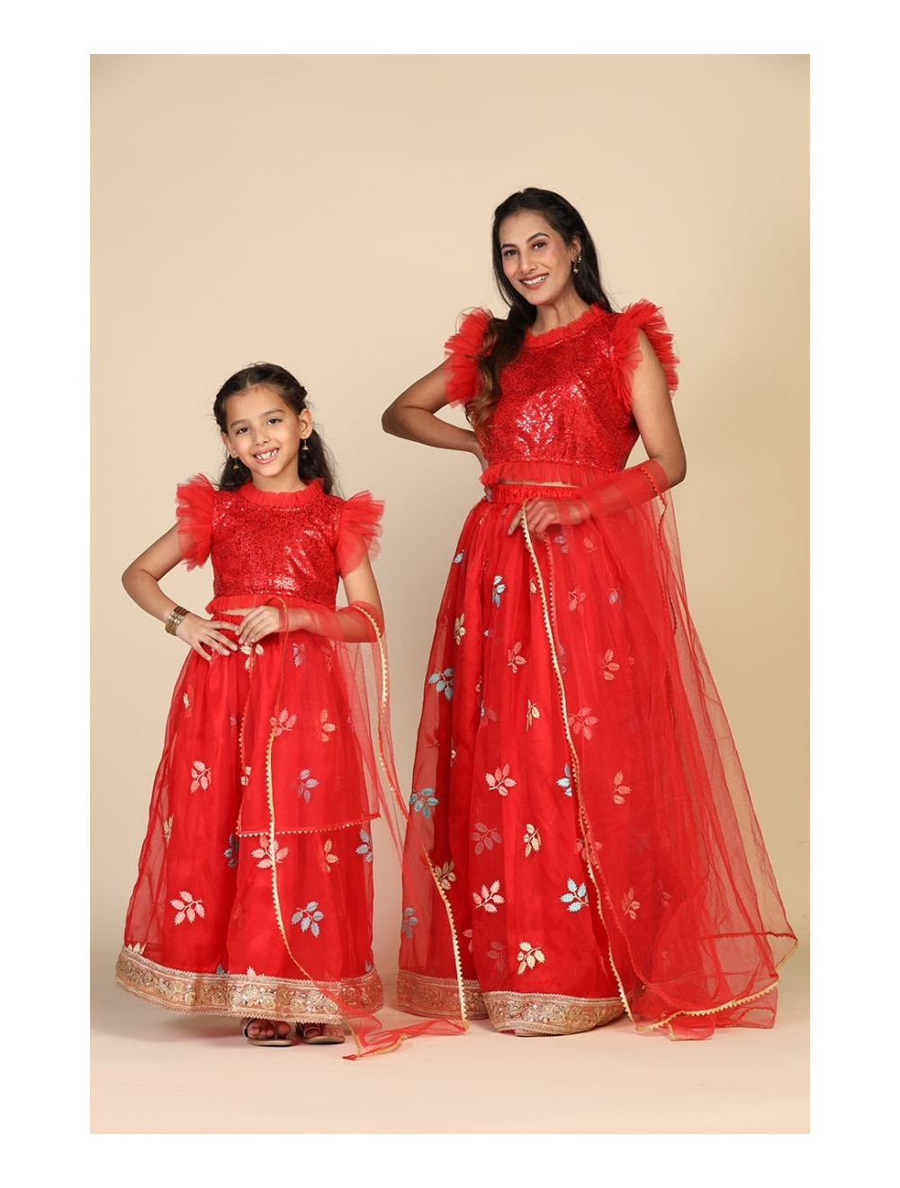 Shaadiwish Inspirations and Ideas | Mother%20daughter%20in%20lehenga
