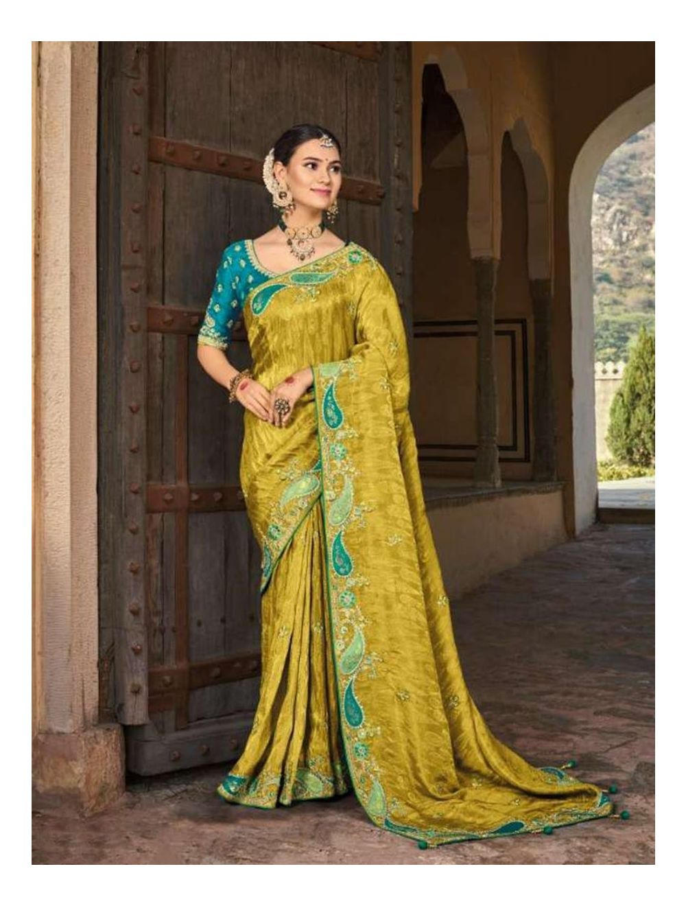 Latest Indian Party Wear Fancy Sarees Designs 2023-24 Collection