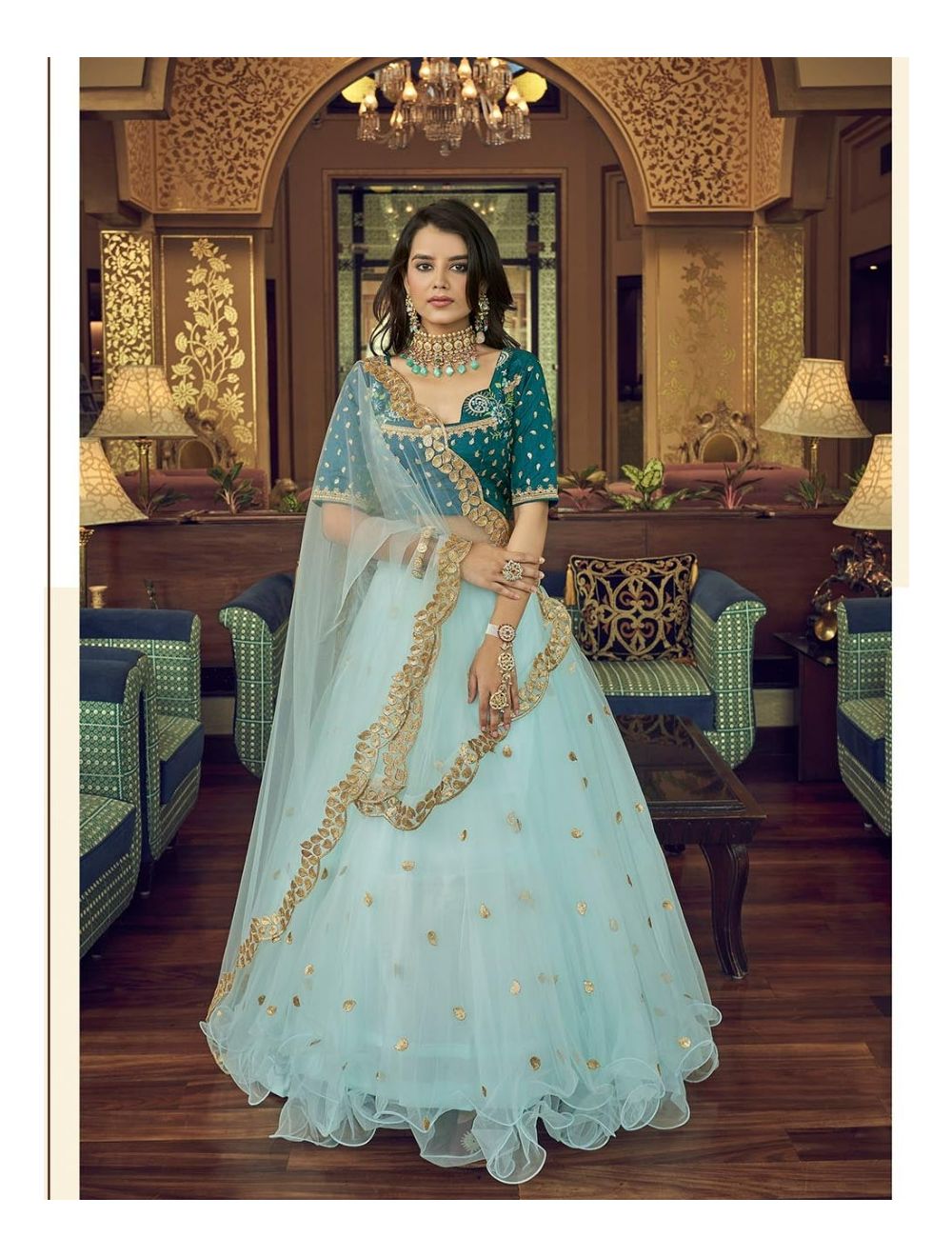 Dhananya Lehengas has got you covered for that perfect bridal look. Bridal  Lehenga for your wedding D-Day. #Dulhanwalifeeling with… | Instagram