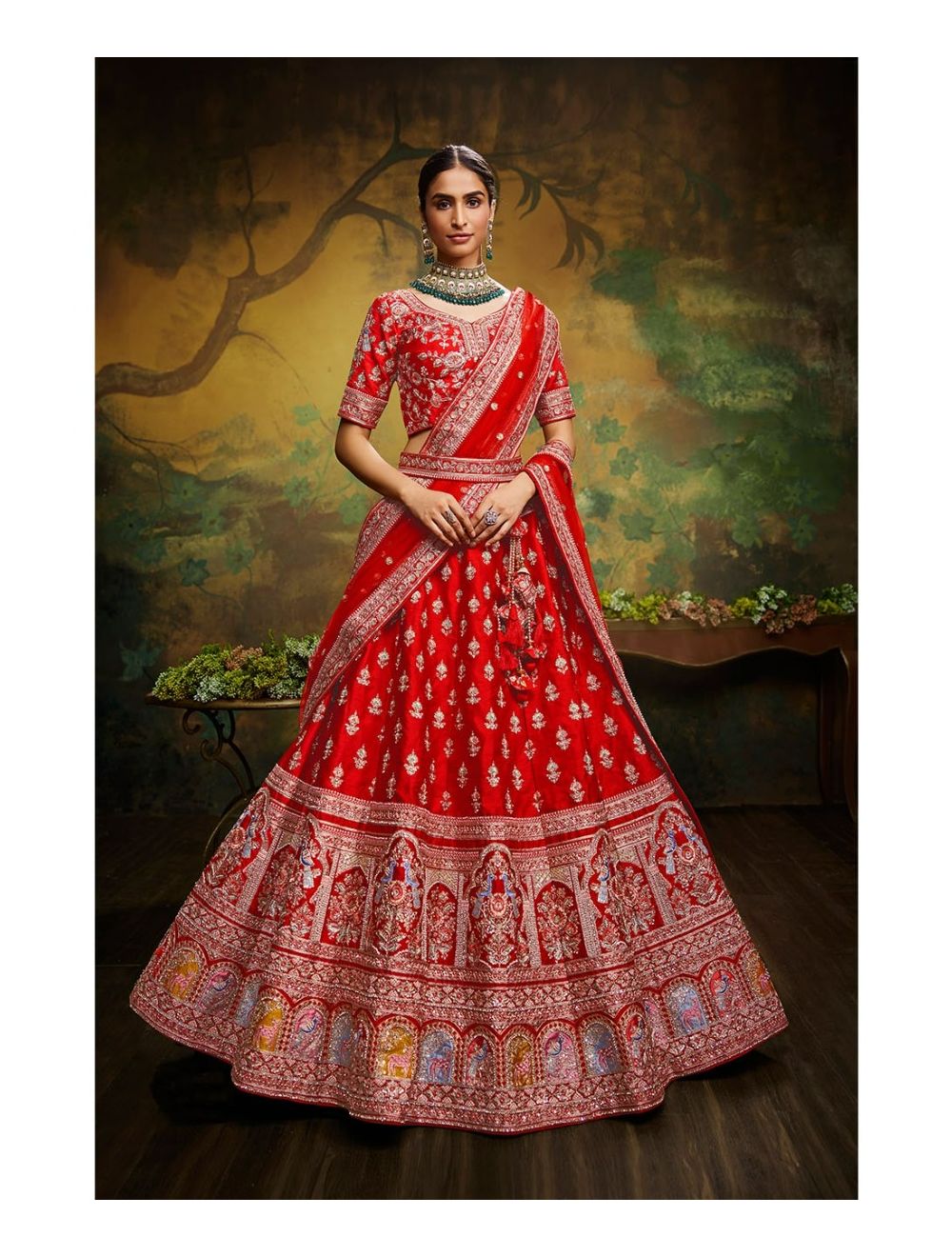Indian Bridal Lehenga for wedding with designs By Best online store. –  Karagiri Global