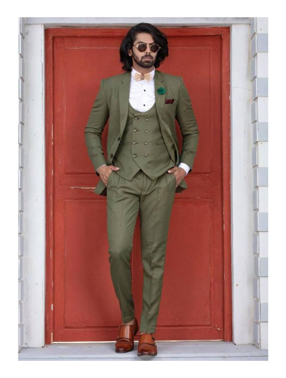 Update more than 191 mehndi colour suit design super hot