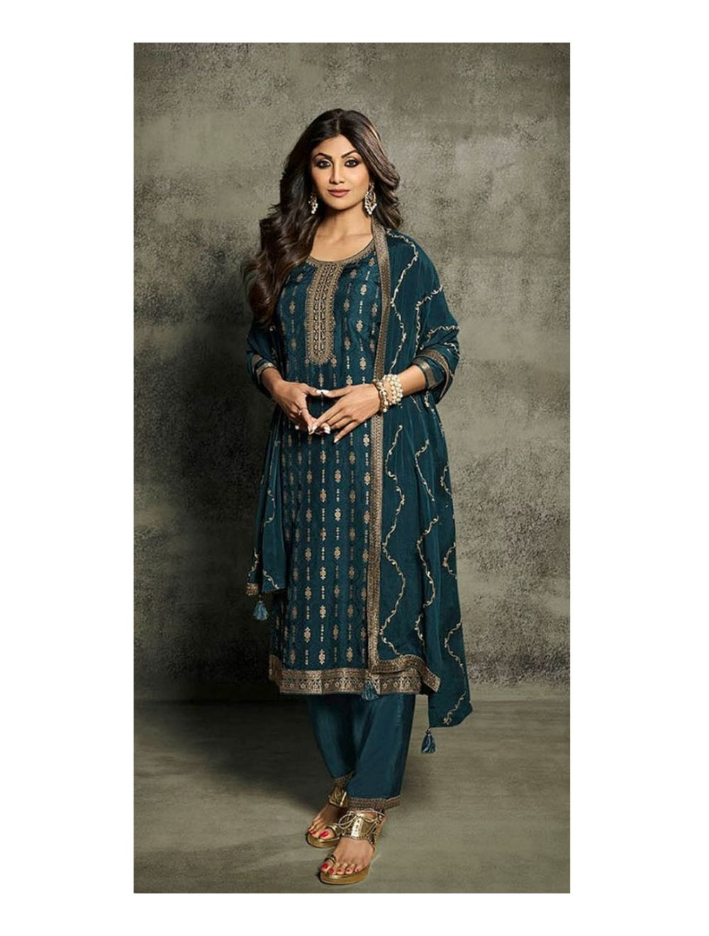 Shilpa Shetty Bollywood Suit Online at Best Price Rutbaa