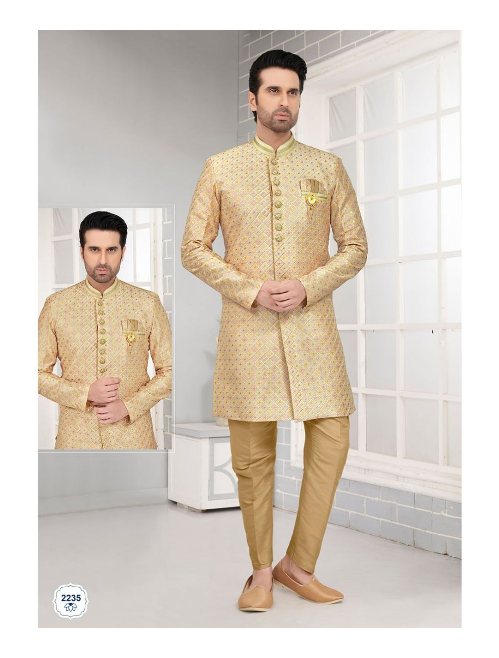 Semi indo western discount