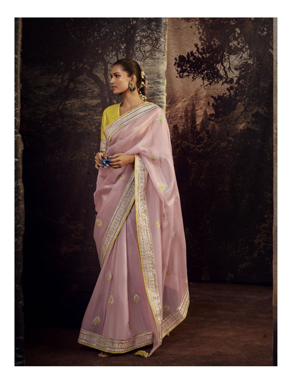 Cotton Silk With Pum Pum Border Fancy Designer Saree in Meerut at best  price by Parakh International - Justdial