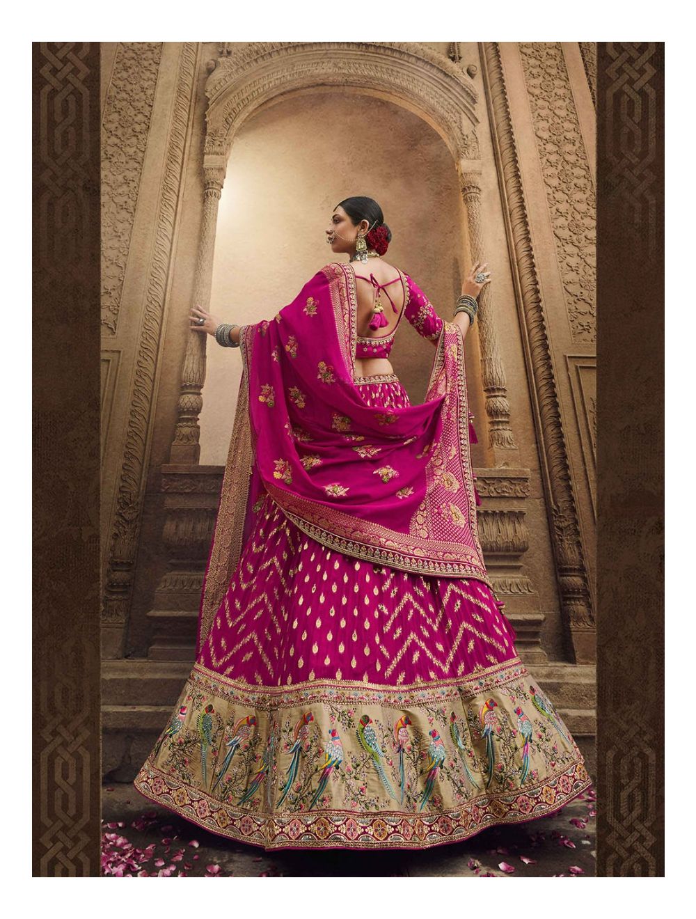 Naira wedding lehenga images store