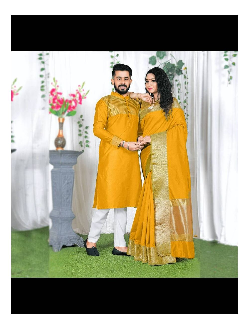 Haldi dress images best sale