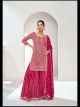 Rani pink sharara set