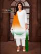 Independence Day Kurti Set with Tri Color Dupatta