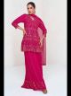 Rani Georgette Sharara Suit