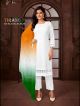 Tiranga Festival Kurti With Pant and Tri Color Dupatta