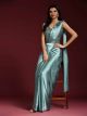 Designer Imported Satin Ready To Wear Saree
