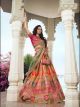 Bright Pink silk lehenga choli for wedding
