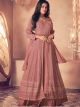 Gajari Georgette semi-stitched Indo-Western Dress