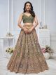 Green The Grandeur Green bridal lehenga 