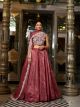 Pink party wear lehenga for women