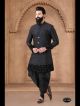 Black Silk Semi Indo-western