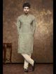 Olive Poly Cotton Kurta Pajama