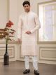 Baby Pink Straight Kurta Pajama