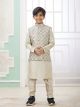 Pista Green 3 Pcs Jacket Set For Boy