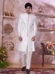 Off White New Style Sherwani For Men