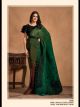 Green Ready To Wear Saree With Stitched Blouse
