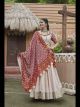 Beige Navratri Lehenga Choli