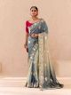 Executive Fancy Gray Viscose Sarees