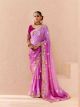 Executive Fancy Purplish Pink Viscose Sarees