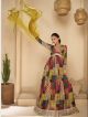 Multicolor Alia cut Suit