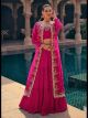 Hot Pink Partywear Designer Lehenga
