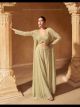 Beige Palazzo Crop top with Shrug