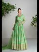 Green Alia Style Gown