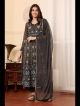 Brown Pakistani Naira Cut Suit