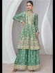 Pista Chinon Silk Sharara Suit