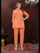 Orange Readymade Co-Ord Set