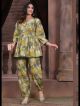 Green Chanderi Digital Printed Co-Ord Set