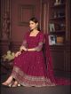 Dark Pink Anarkali Suit