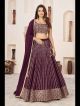 Maroon Lehenga Choli