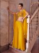 Yellow Designer Indo-Western Dress