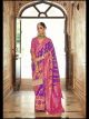 Purple Silk Saree For Women