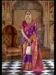 Purple Silk Saree For Women