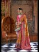 Orange Silk Saree For Women