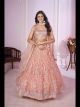 Pink Designer Sequins Work Lehenga