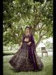 Purple Party Wear Lehenga Choli